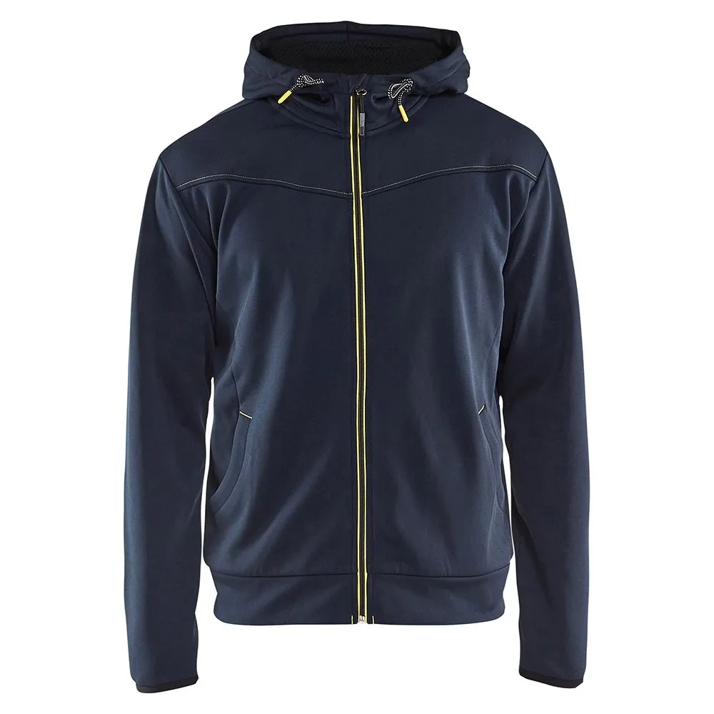 Bl&#xE5;kl&#xE4;der&#x20;3363-2526&#x20;Hoodie&#x20;With&#x20;Zipper&#x20;-&#x20;Dark&#x20;Navy&#x2F;Yellow