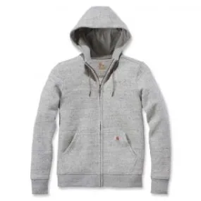 Carhartt&#x20;102788&#x20;Clarksburg&#x20;Full&#x20;Zip&#x20;Hoodie&#x20;-&#x20;Asphalt&#x20;Heather&#x20;NEP