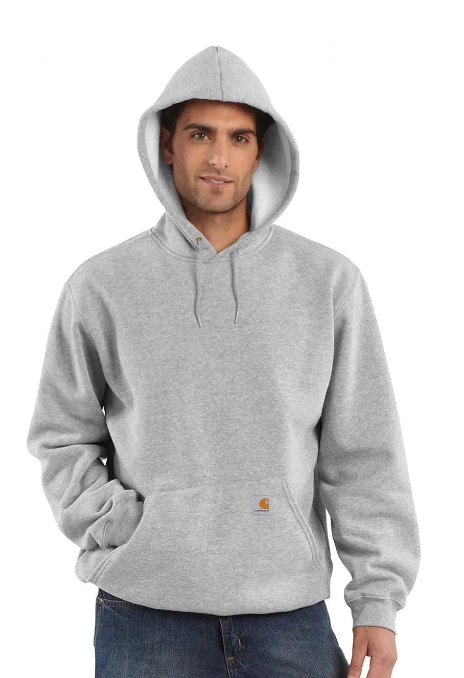 Carhartt&#x20;Work&#x20;Hoodie&#x20;Midweight&#x20;K121&#x20;-&#x20;Light&#x20;Grey