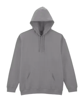 Softstyle midweight fleece adult hoodie | Cement