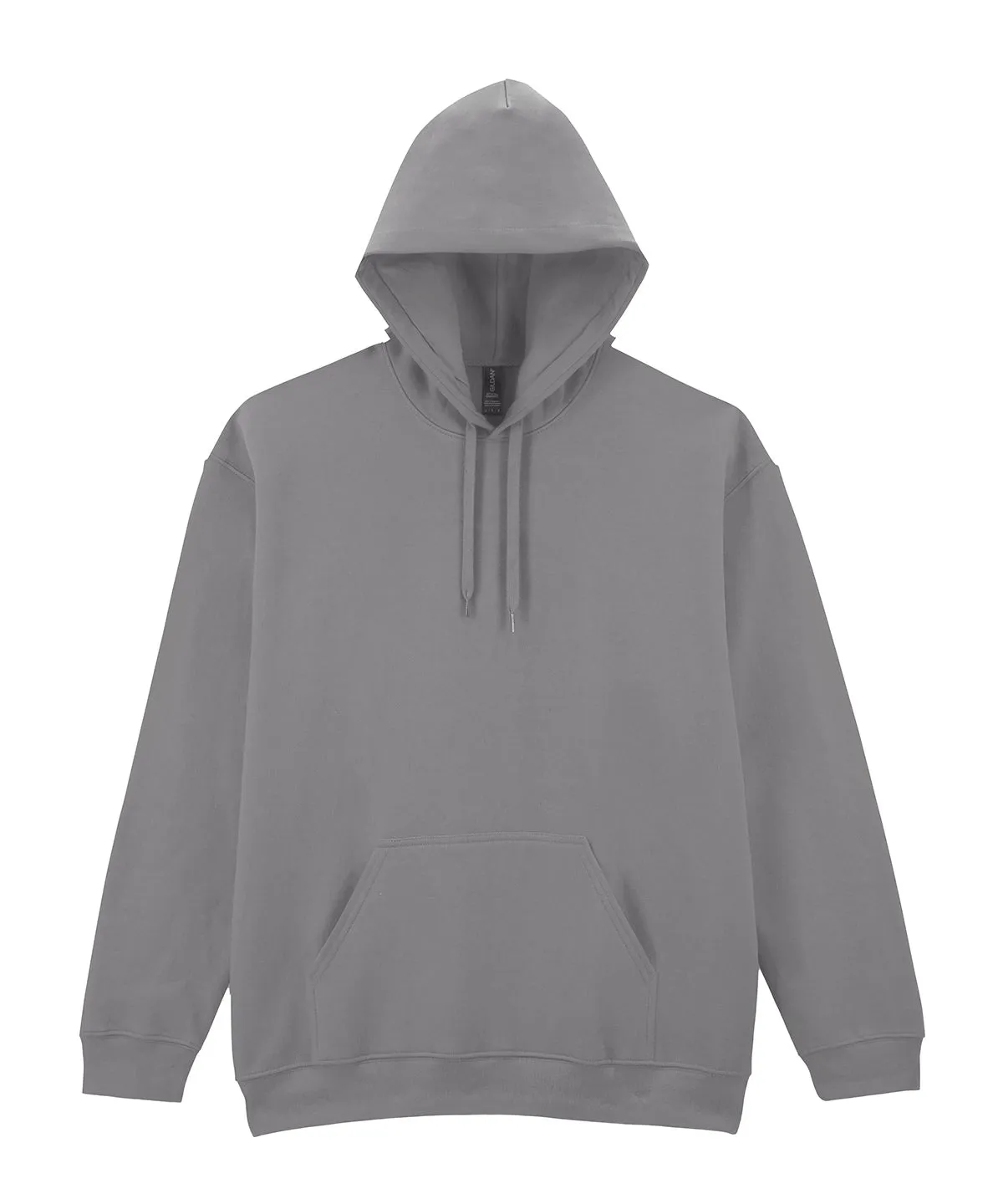 Softstyle midweight fleece adult hoodie | Cement