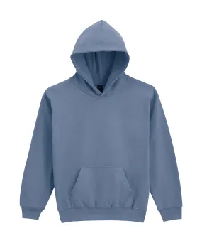 Softstyle midweight fleece youth hoodie | Stone Blue