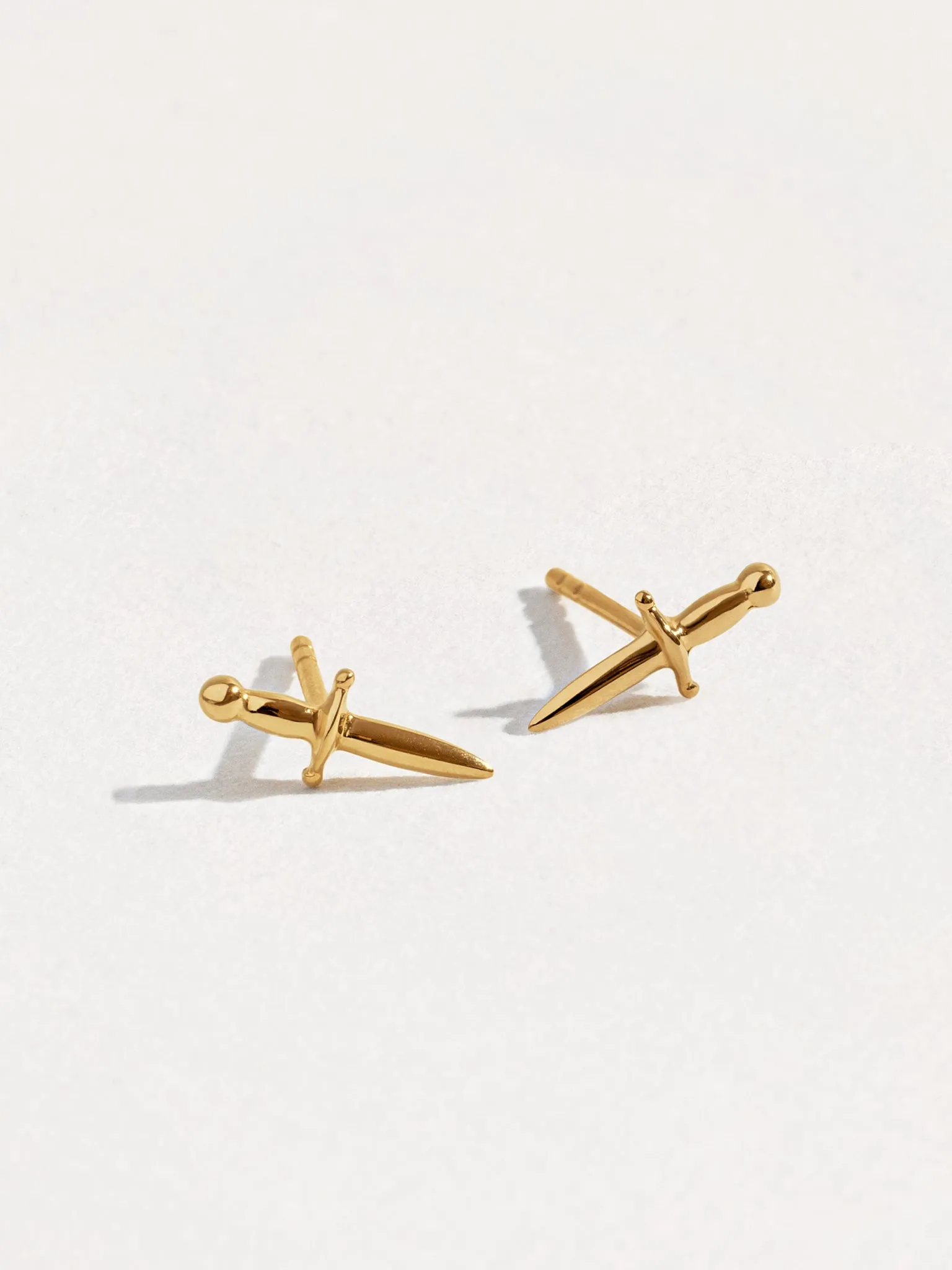 Tessa Sword Stud Earrings